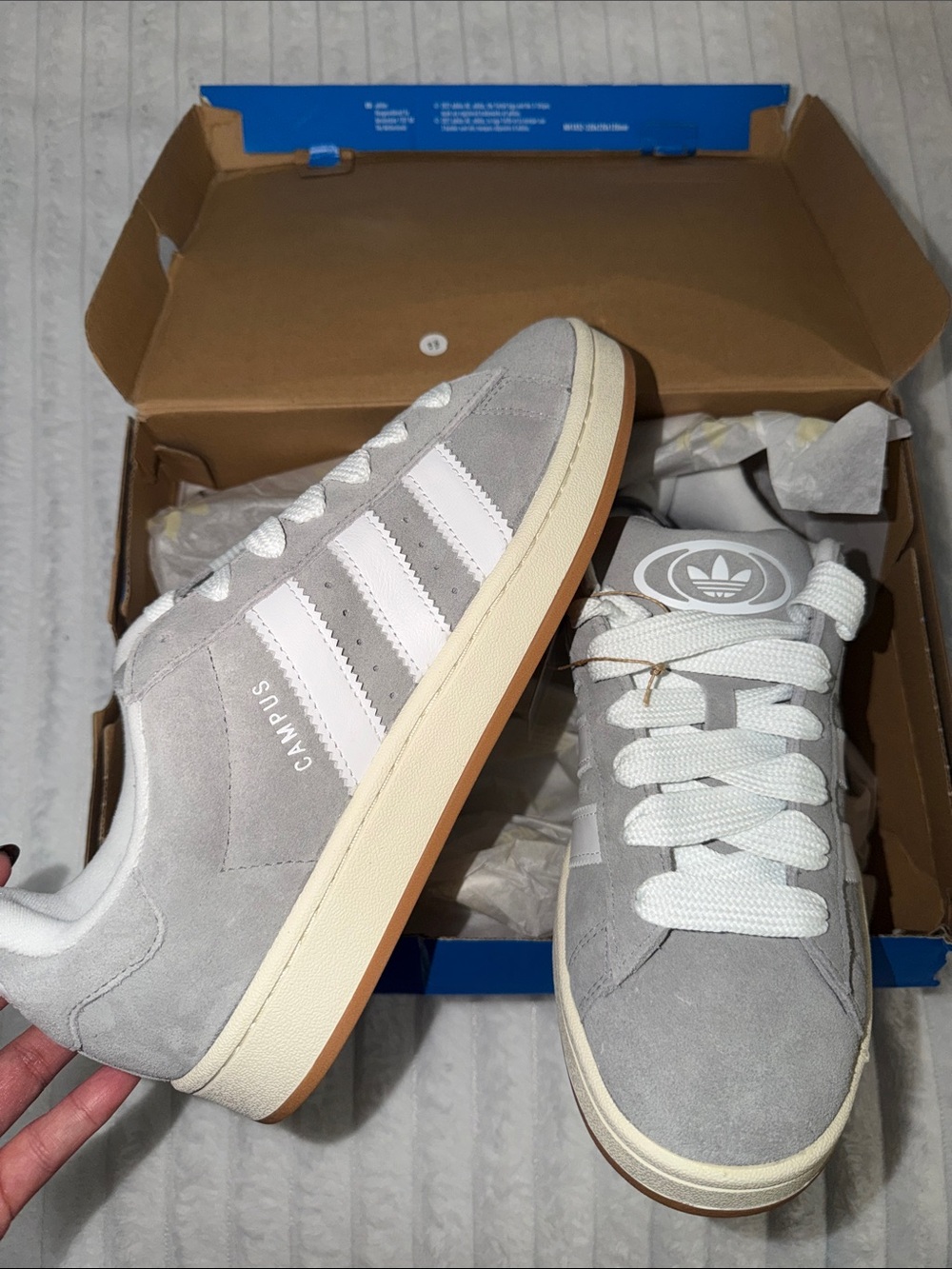 adidas Campus Suede Sneakers MEN’s 10.5 with extra laces